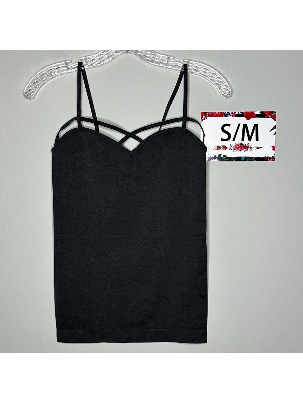 Dark Gray S/M Zenana Outfitters cage tank Small/ Medium